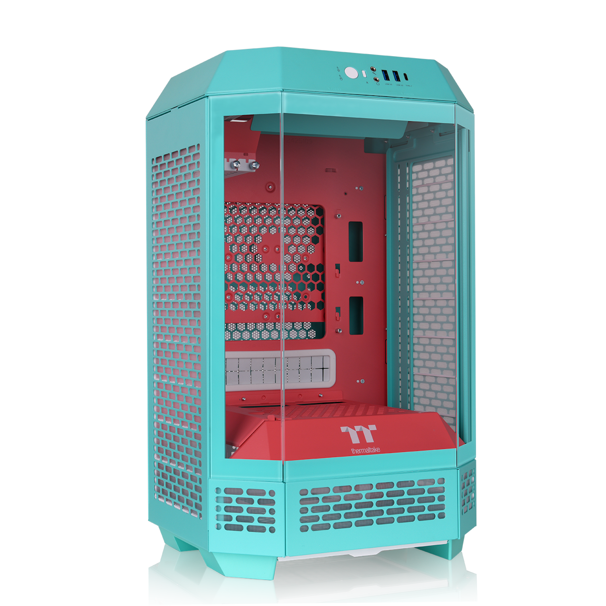 Bild von Thermaltake The Tower 250 Mint Strawberry | PC-Gehäuse