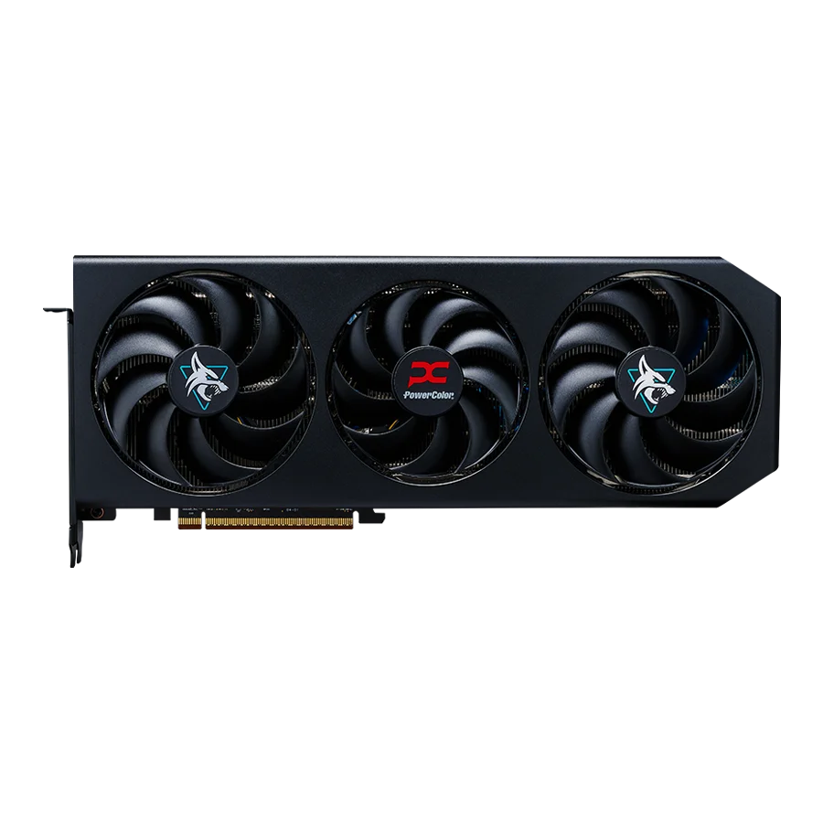 Bild von Powercolor Radeon RX 9070XT Hellhound OC 16GB - 16GB GDDR6, 1x HDMI, 3x DP