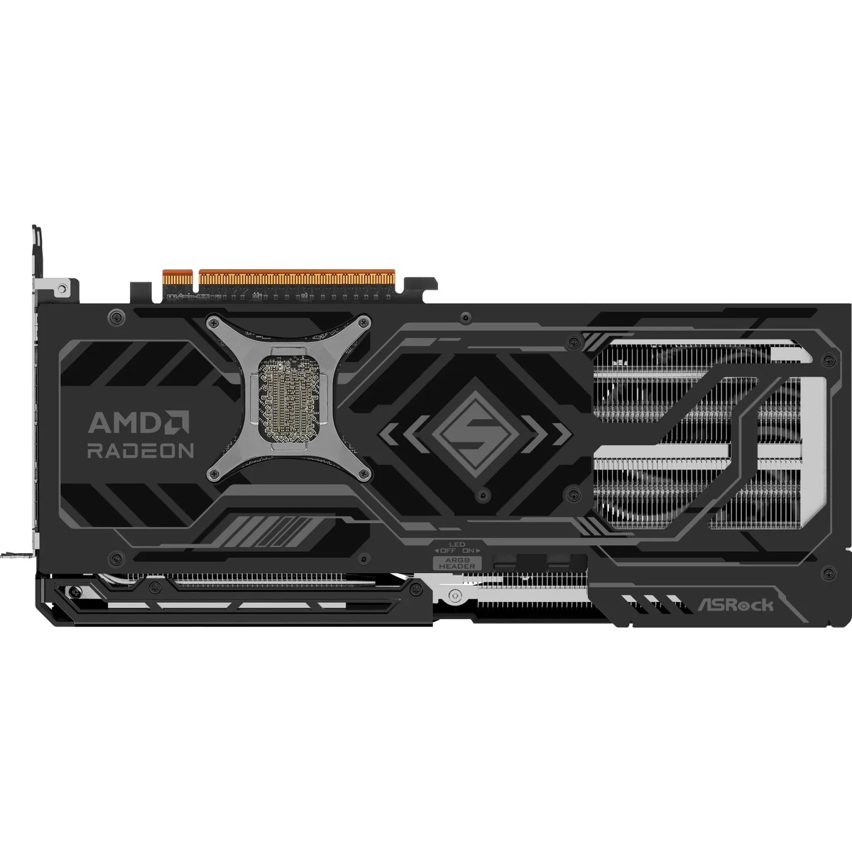 Bild von ASRock Radeon RX 9070 XT Steel Legend Dark - 16GB GDDR6, 1x HDMI, 3x DP