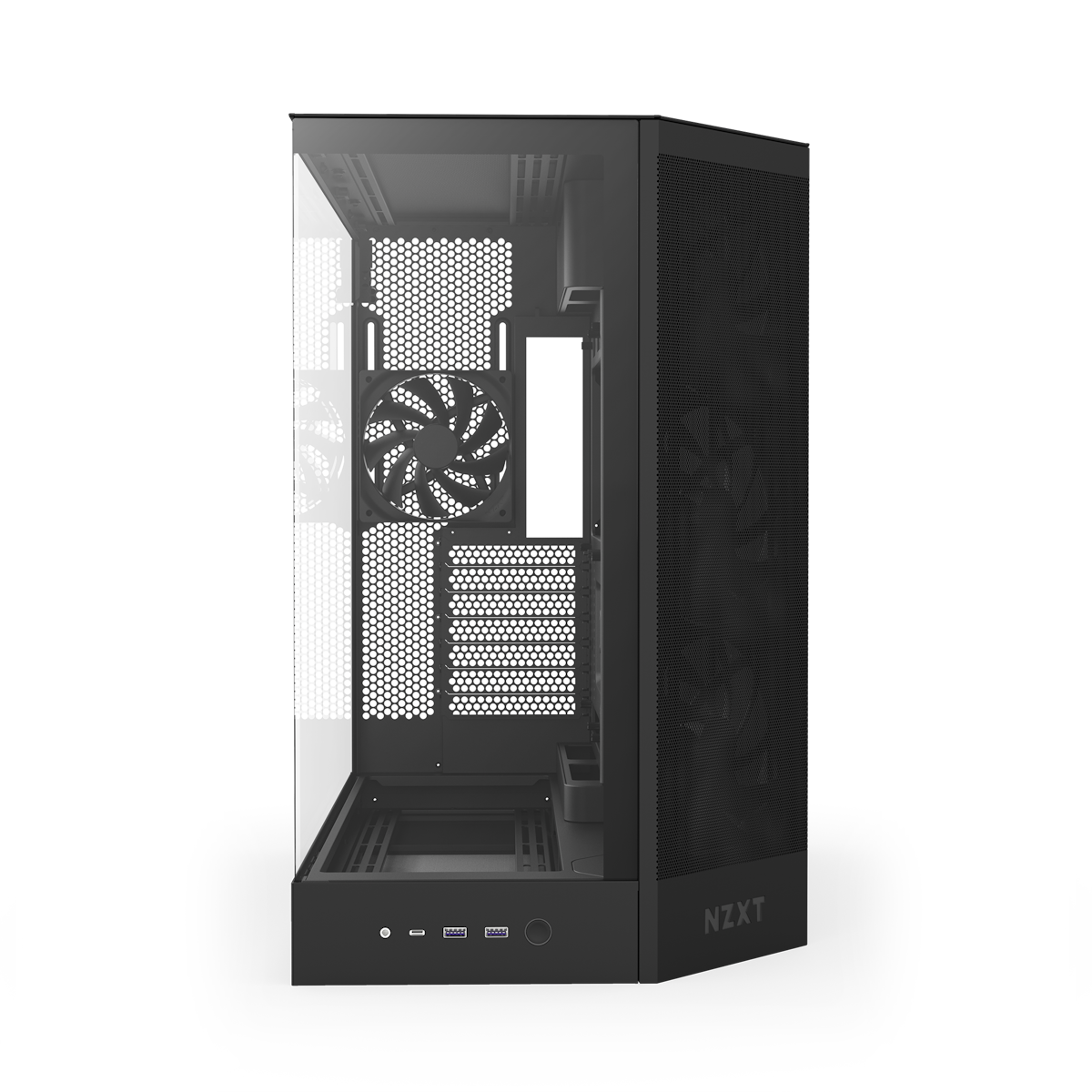 Bild von NZXT H9 FLOW (2025) schwarz | PC-Gehäuse