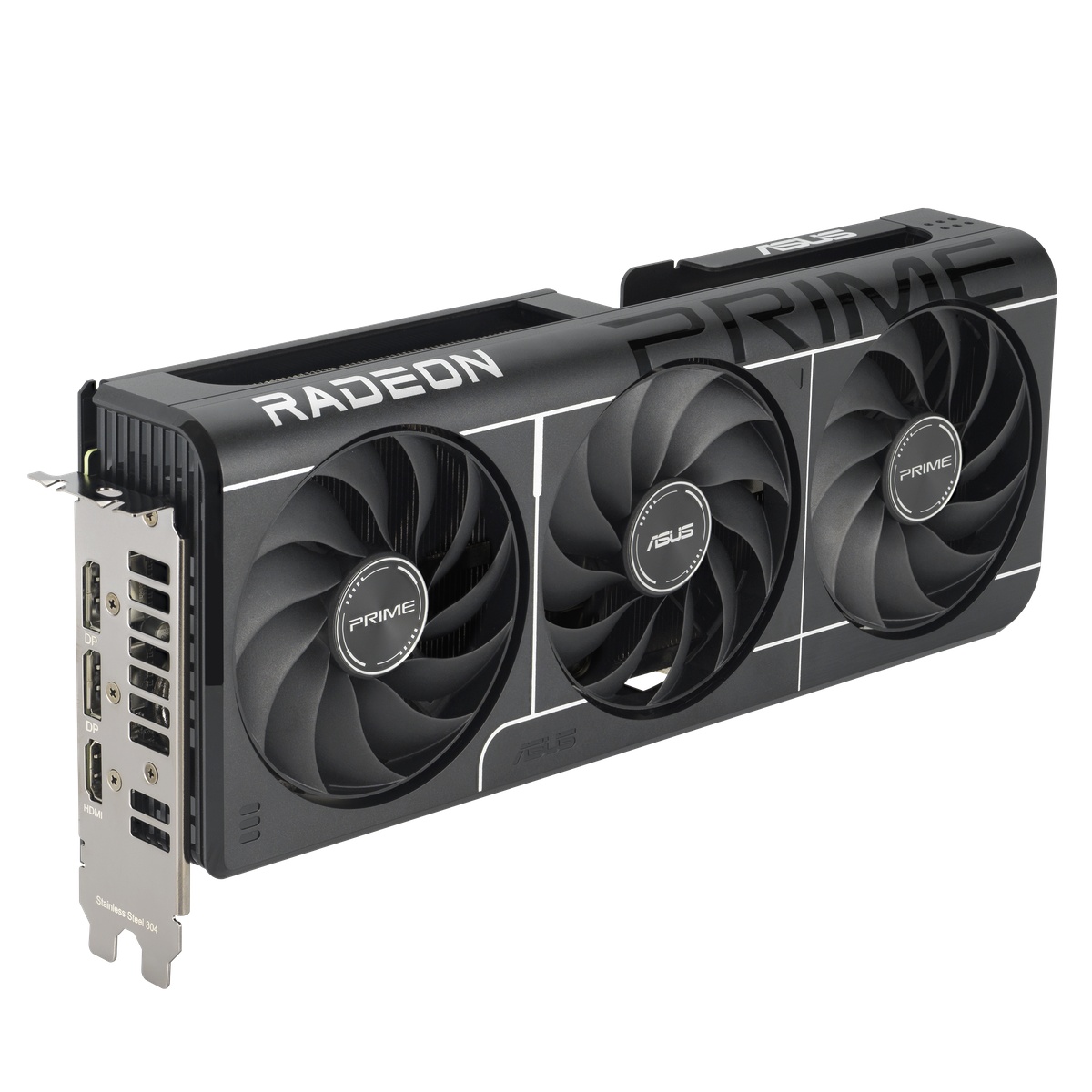 Bild von ASUS Prime Radeon RX 9060 XT OC 8GB Grafikkarte - 8GB GDDR6, HDMI, 3x DP