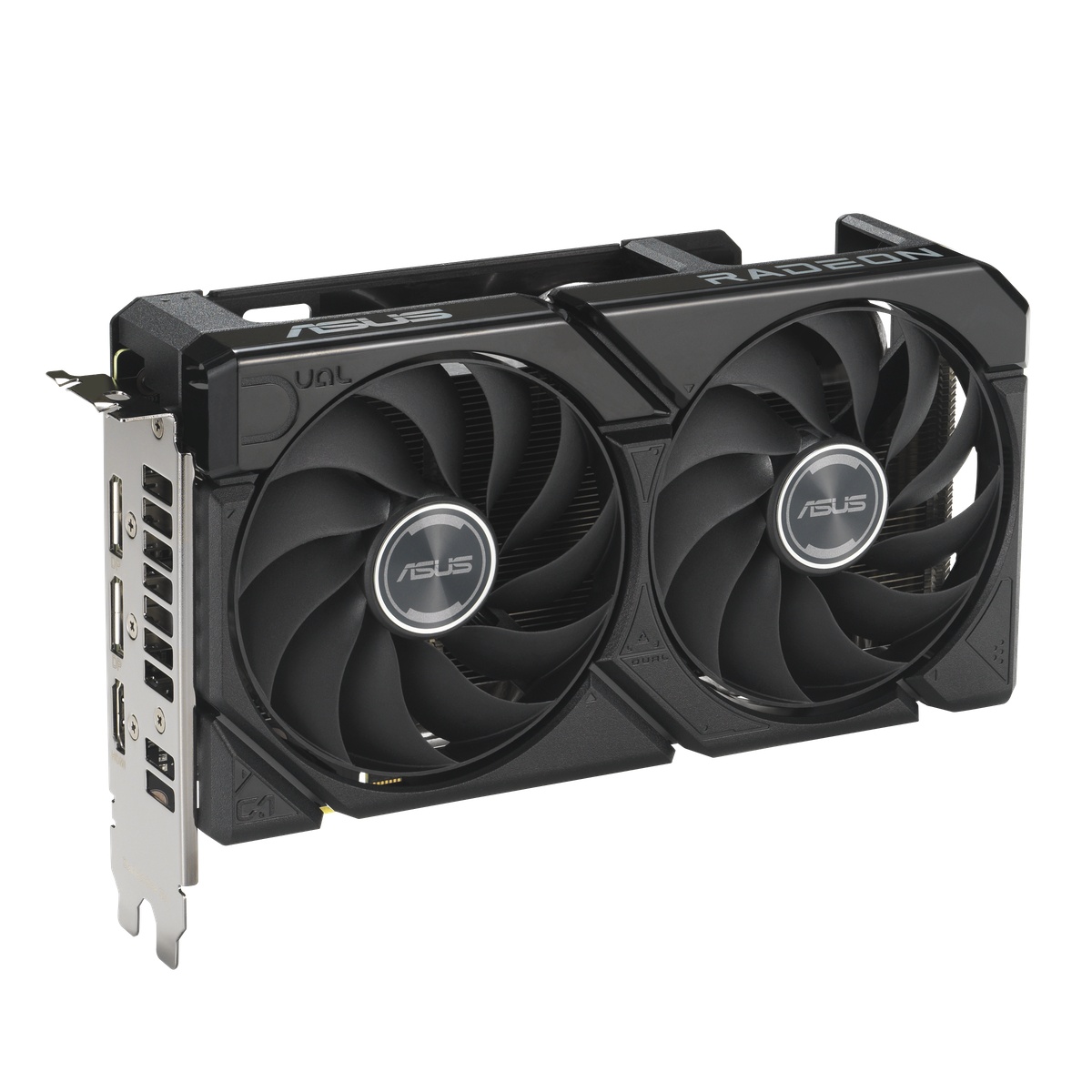 Bild von ASUS Dual Radeon RX 9060 XT 8GB Grafikkarte - 8GB GDDR6, HDMI, 3x DP