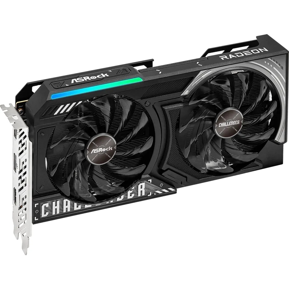 Bild von ASRock Radeon RX 9060 XT 16GB Challenger OC Grafikkarte - 16GB GDDR6, 2x HDMI, 2x DP