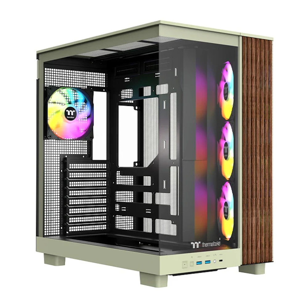 Bild von Thermaltake View 380 XL WS ARGB Matcha Green | PC-Gehäuse