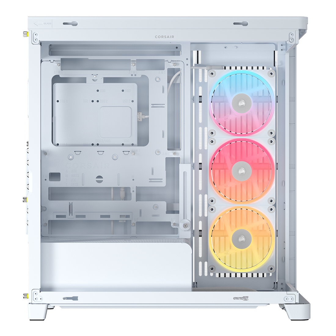 Bild von CORSAIR FRAME 4500X LX-R RGB LINK weiß | PC-Gehäuse