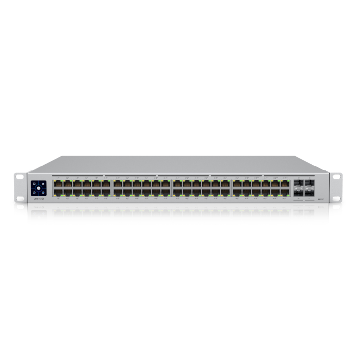 Bild von Ubiquiti Professional 48-Port PoE Managed Switch 48x Gigabit Ethernet (40x PoE+ und 8x PoE++, max. 600W), 4x 10 Gbit/s SFP+