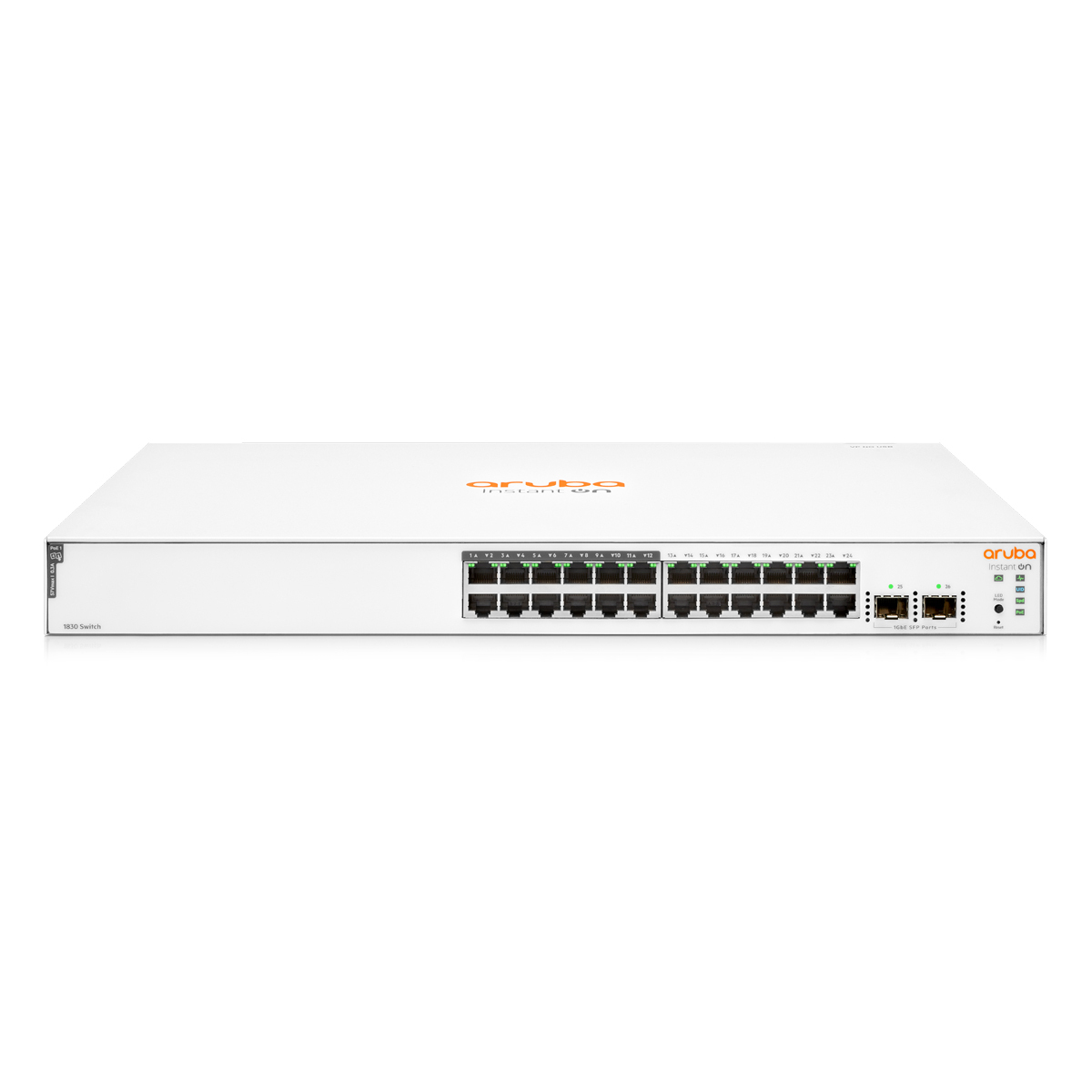 Bild von HPE Networking Instant On 1830 26-Port PoE+ Switch [24x Gigabit-LAN, 2x SFP, PoE+ 195W]