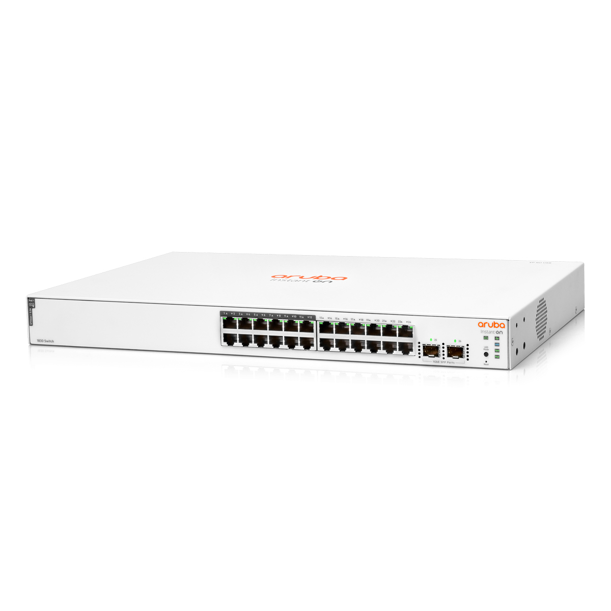 Bild von HPE Networking Instant On 1830 26-Port PoE+ Switch [24x Gigabit-LAN, 2x SFP, PoE+ 195W]