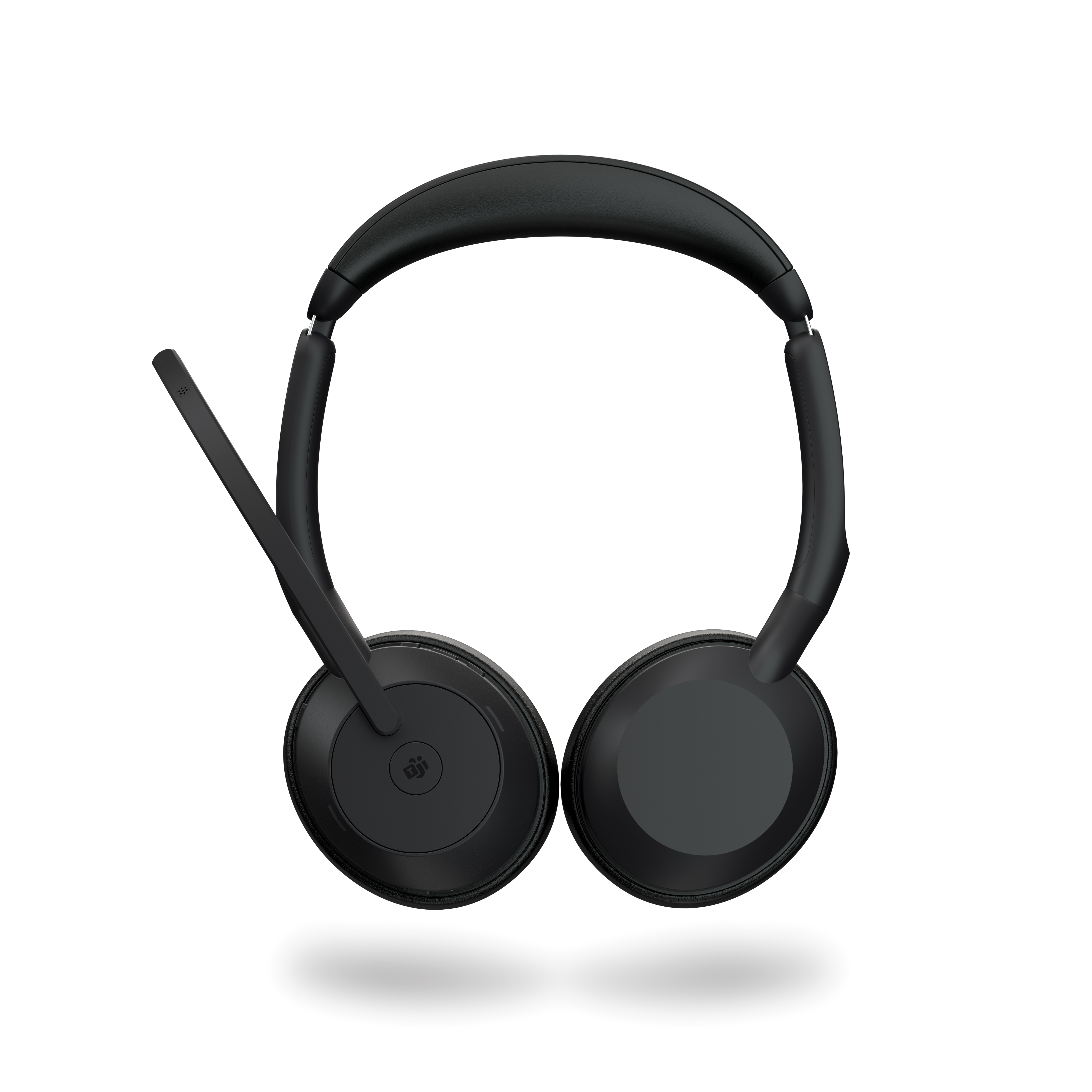 Bild von Jabra Evolve2 55, Stereo-Bluetooth-Headset, 4 Mikrofone MS Teams zertifiziert, Aktive Geräuschunterdrückung (ANC), incl. Link 380 USB-A Bluetooth®-Ada