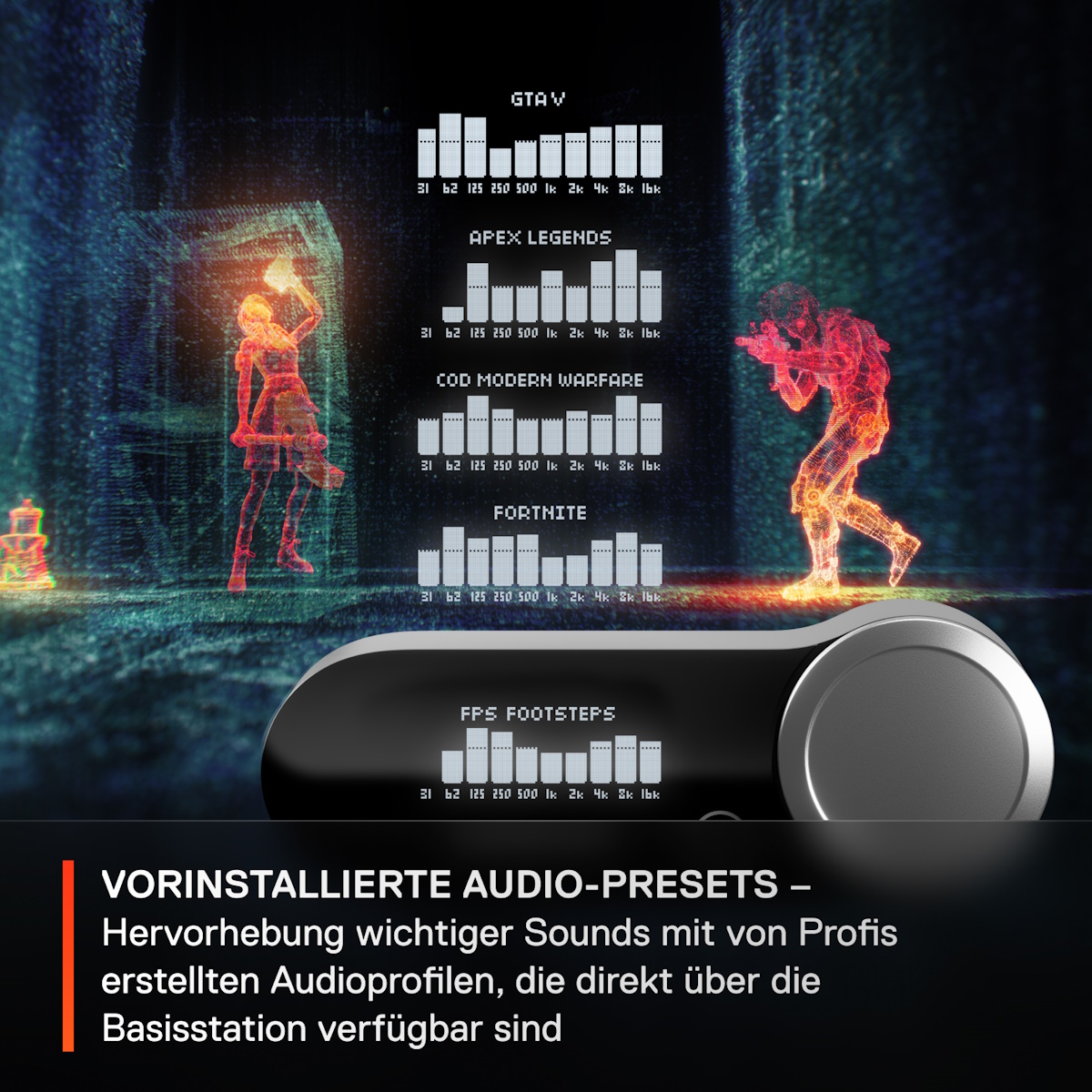 Bild von SteelSeries Gaming Headset Arctis Nova Pro Wireless X Wh B-Ware - kabelloses Gaming Headset mit Station und aktiver Geräuschunterdrückung