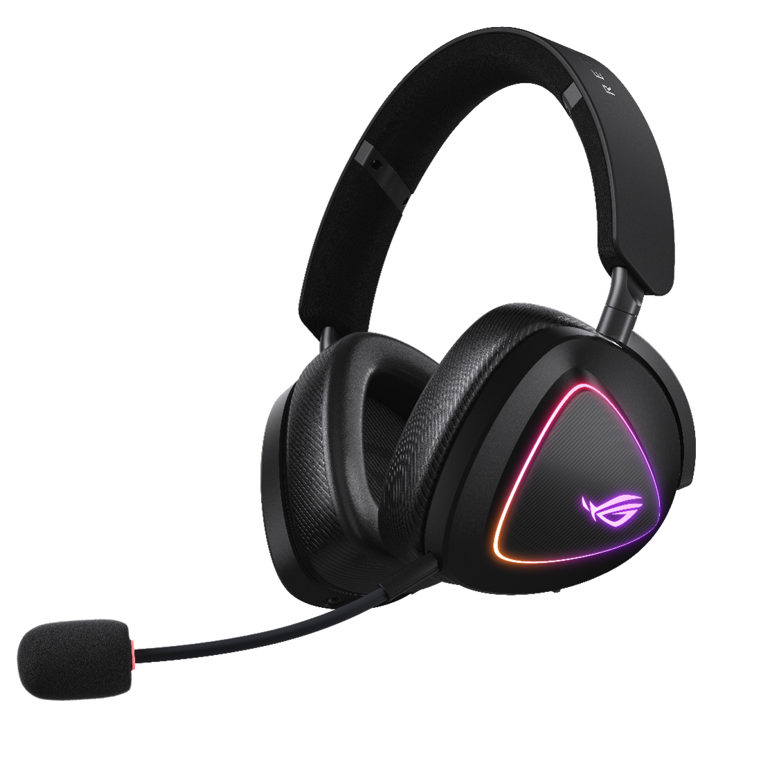 Bild von ASUS ROG Delta II Gaming Headset kabelloses RGB Gaming Headset mit 110 Stunden Akku-Laufzeit und 10mm- Super-Breitband-Mikrofon