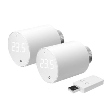 Bild von 2x Shelly BLU TRV + BLU Gateway Gen3