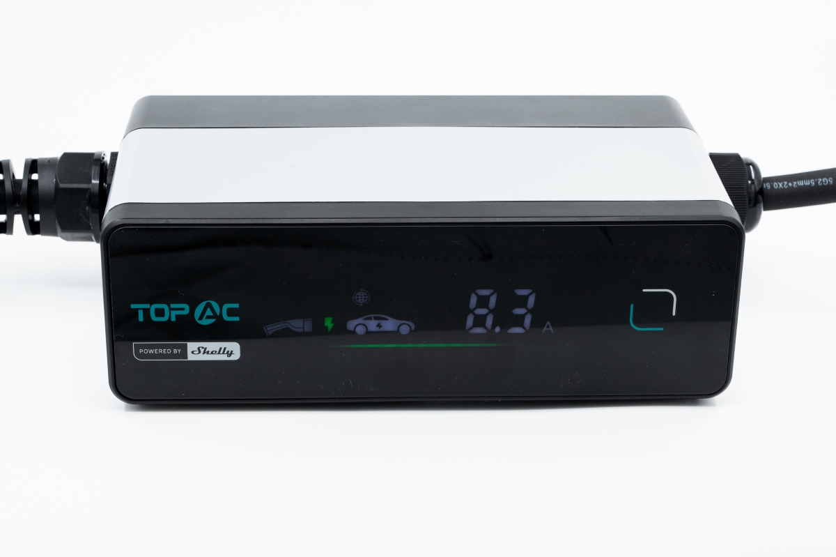Bild von Shelly TopAC Tragbares Ladegerät für Elektroautos 11kW · WLAN · BT · EVE01-11R