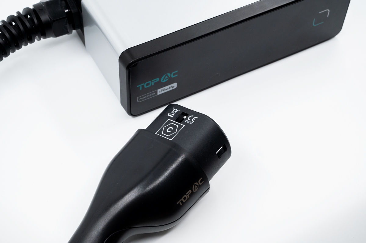 Bild von Shelly TopAC Tragbares Ladegerät für Elektroautos 11kW · WLAN · BT · EVE01-11R