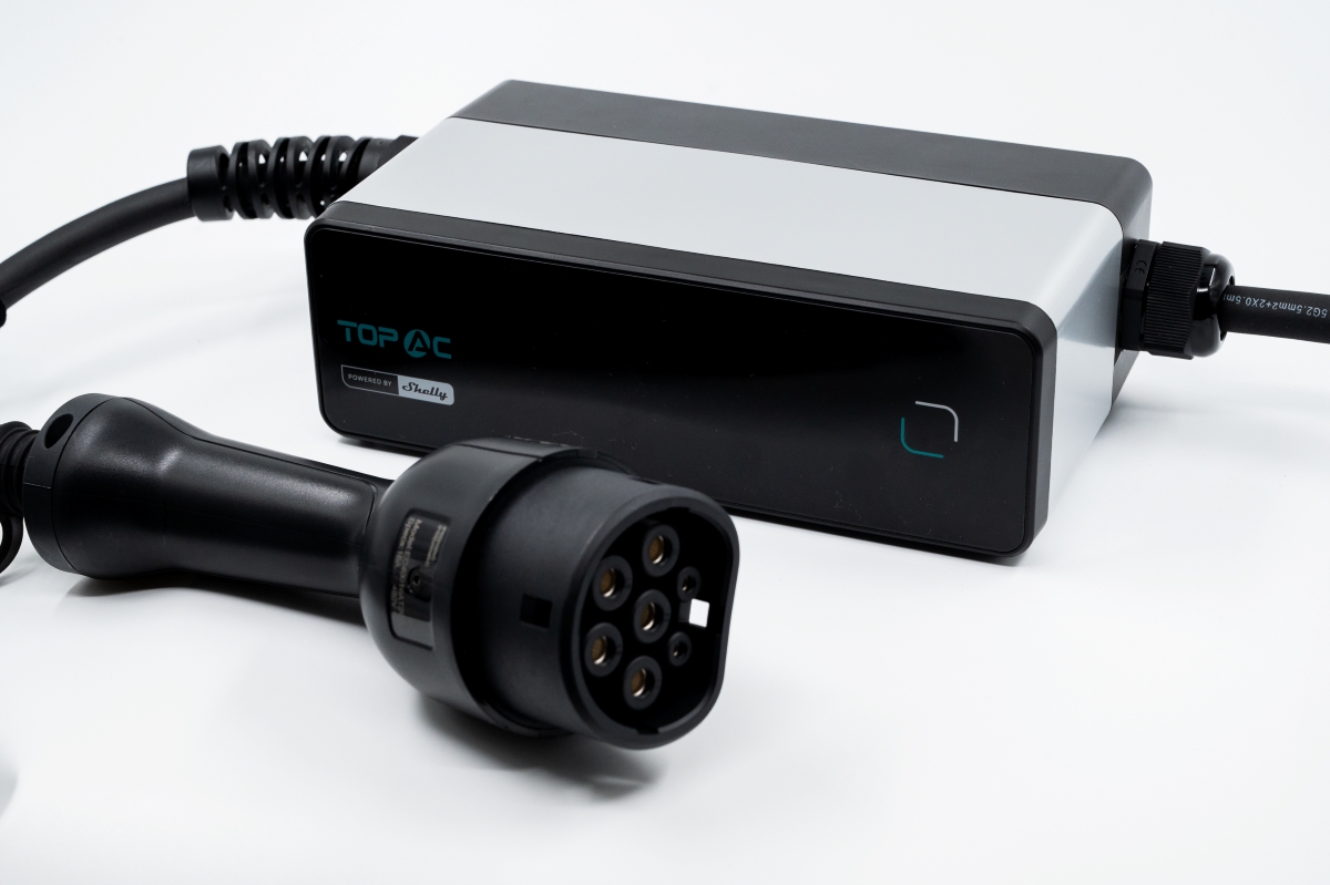 Bild von Shelly TopAC Tragbares Ladegerät für Elektroautos 11kW · WLAN · BT · EVE01-11R