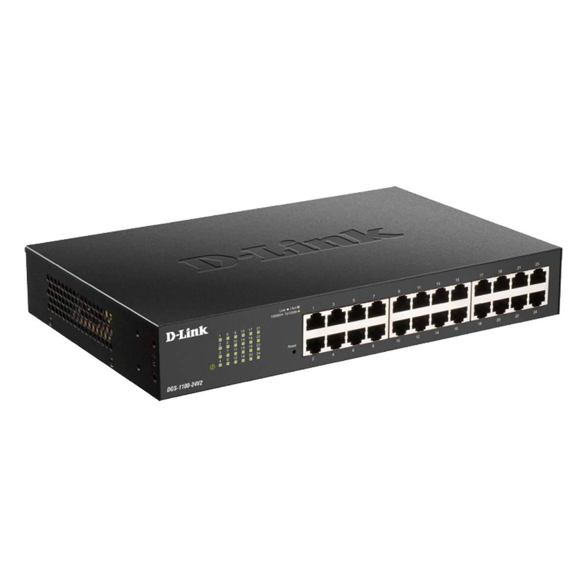 Bild von D-Link DGS-1100-24PV2 Smart Managed Switch [24x Gigabit Ethernet (12x PoE)]