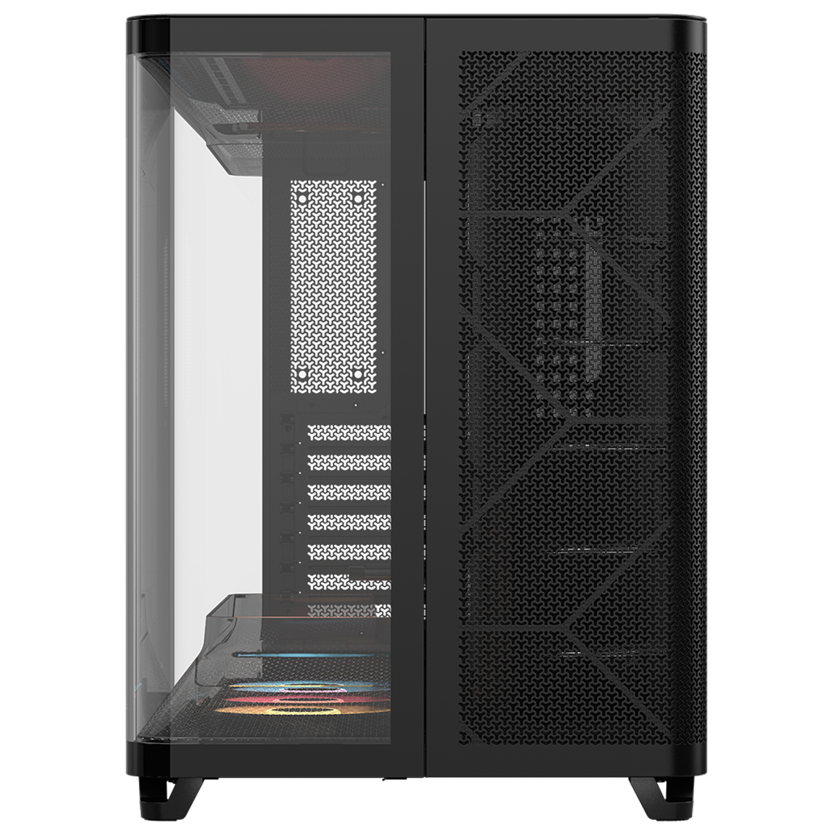 Bild von CORSAIR AIR 5400 RS-R ARGB schwarz | PC-Gehäuse
