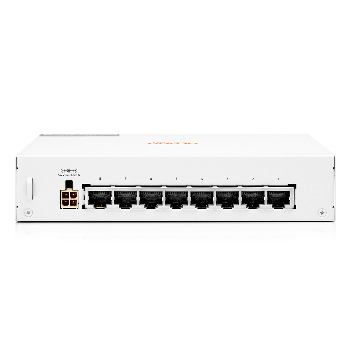 Bild von HPE Networking Instant On 1430 Unmanaged Switch (R8R46A) [8x Gigabit Ethernet PoE, 64W]