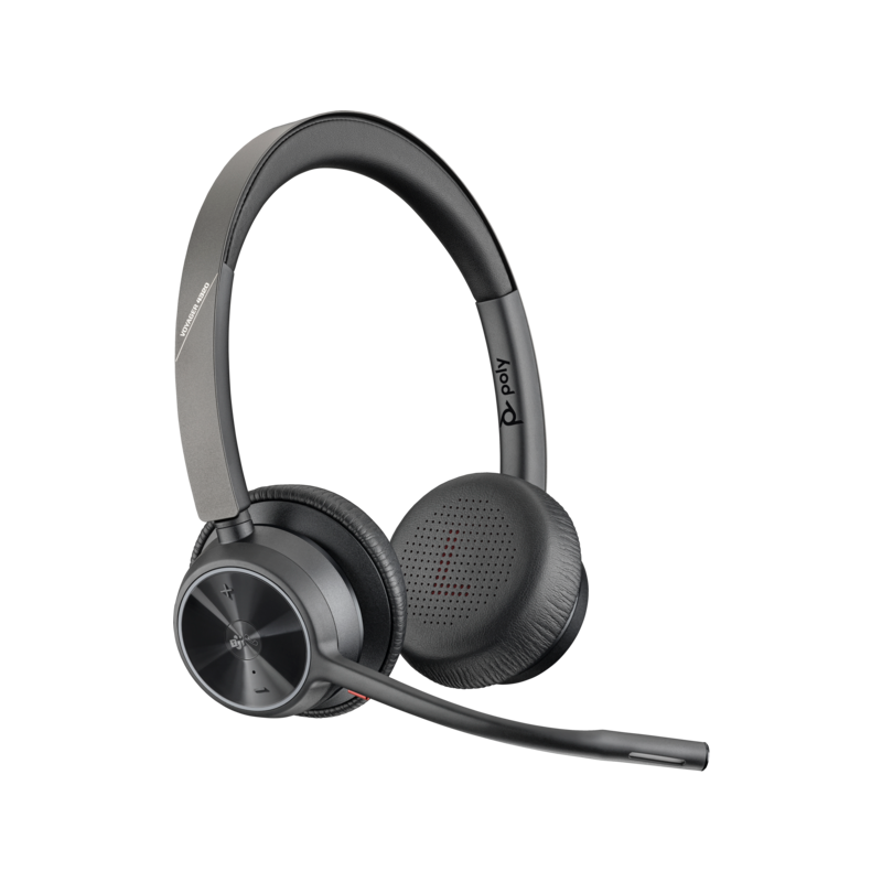 Bild von Poly Voyager 4320-M Einseitiges Headset +USB-A to USB-C Kabel +BT700 Bluetooth-Adapter