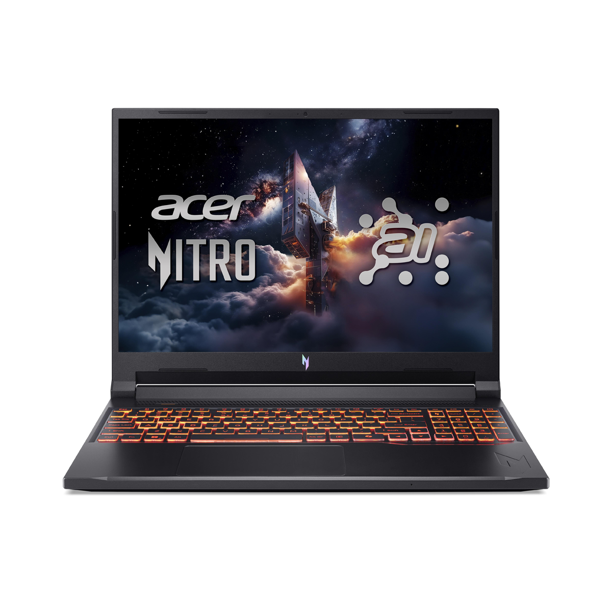 Bild von Acer Nitro V 16 AI (ANV16-42-R0TR) Gaming 16" WUXGA, IPS, 180Hz, Ryzen 7-260 (16 TOPS), 16GB RAM, 1TB SSD, GeForce RTX5060, Windows 11
