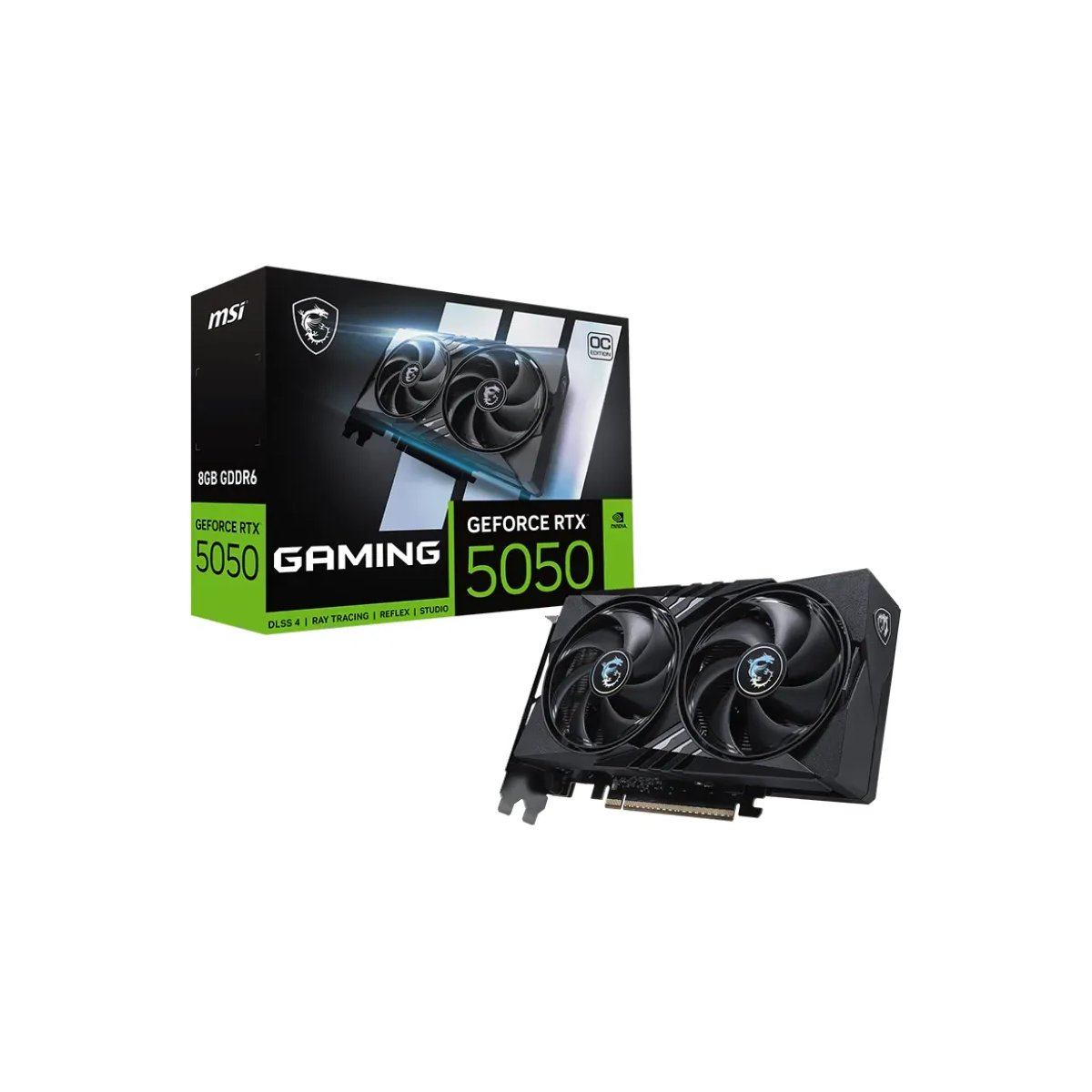 Bild von MSI GeForce RTX 5050 8G Gaming OC 8GB GDDR6, HMDI, 3x DP