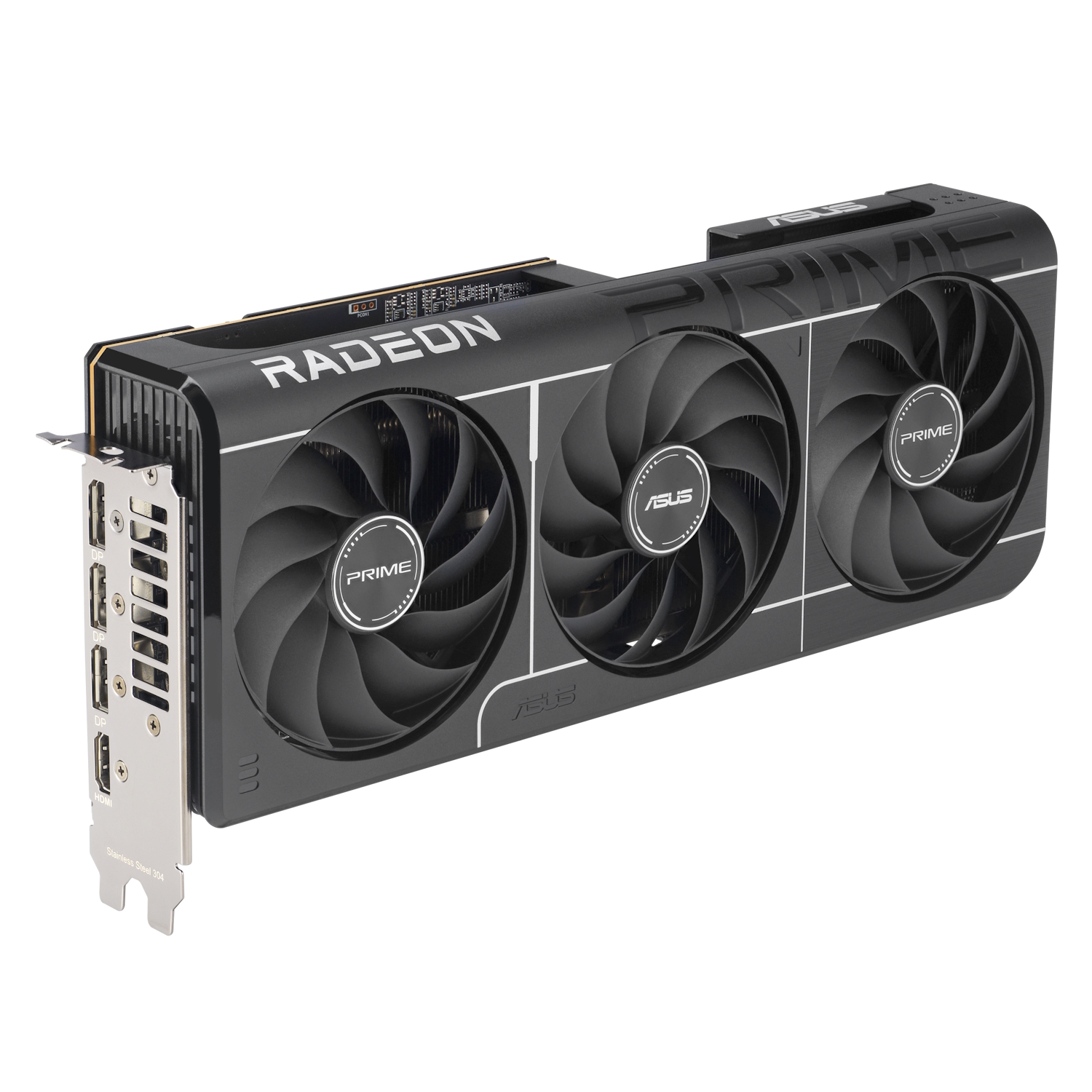 Bild von ASUS Prime Radeon RX 9070 OC EVO Grafikkarte - 16GB GDDR6, HDMI, 3x DP