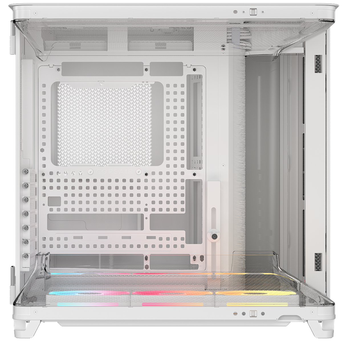 Bild von CORSAIR AIR 5400 LX-R RGB iCUE LINK weiß | PC-Gehäuse