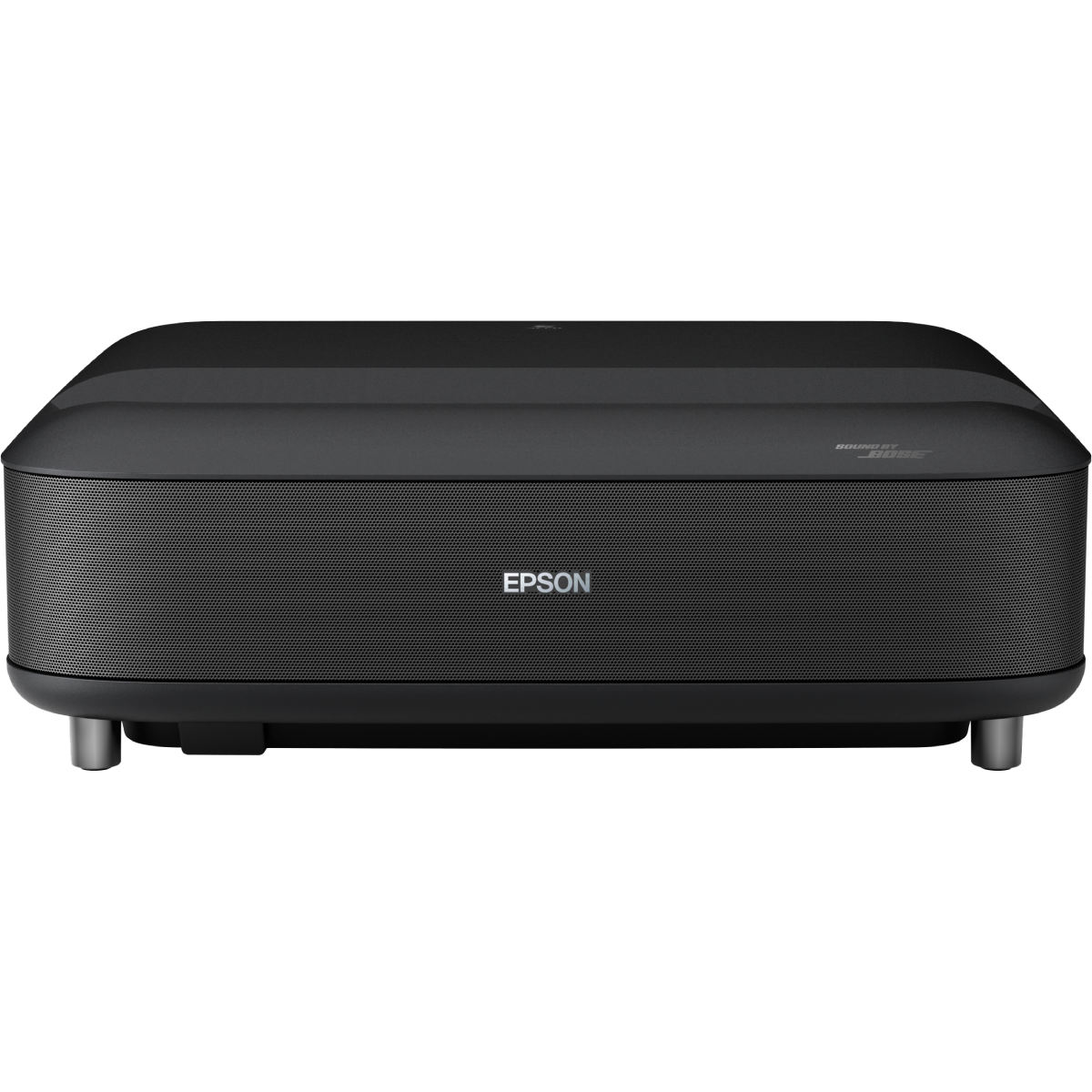 Bild von Epson Lifestudio Grand - EH-LS670B Smart-Laserprojektor 4K Metallic Schwarz, mit Ultrakurzdistanz-Projektion, Sound by Bose, Google TV