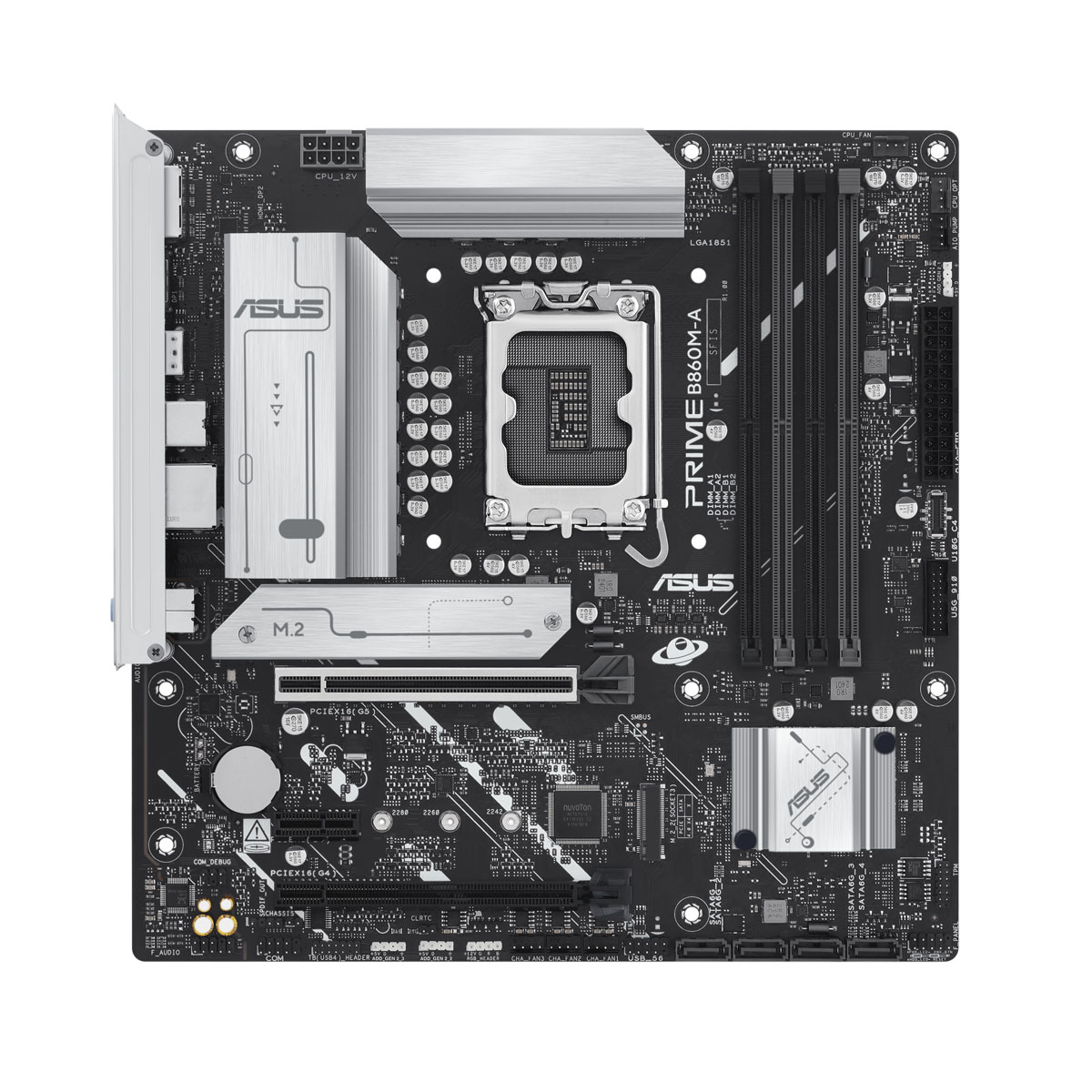 Bild von ASUS PRIME B860M-A-CSM Mainboard Sockel AM5