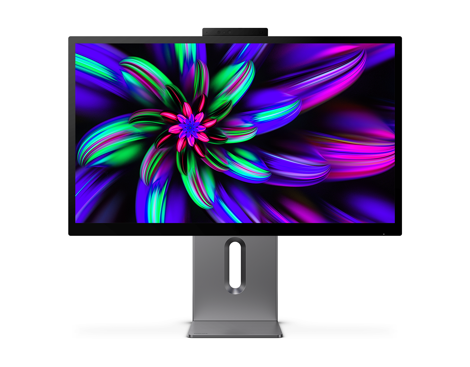 Bild von Philips 27E3U7903 27 Zoll 5K Ultra HD+ Monitor, Webcam, höhenverstellbar, grau