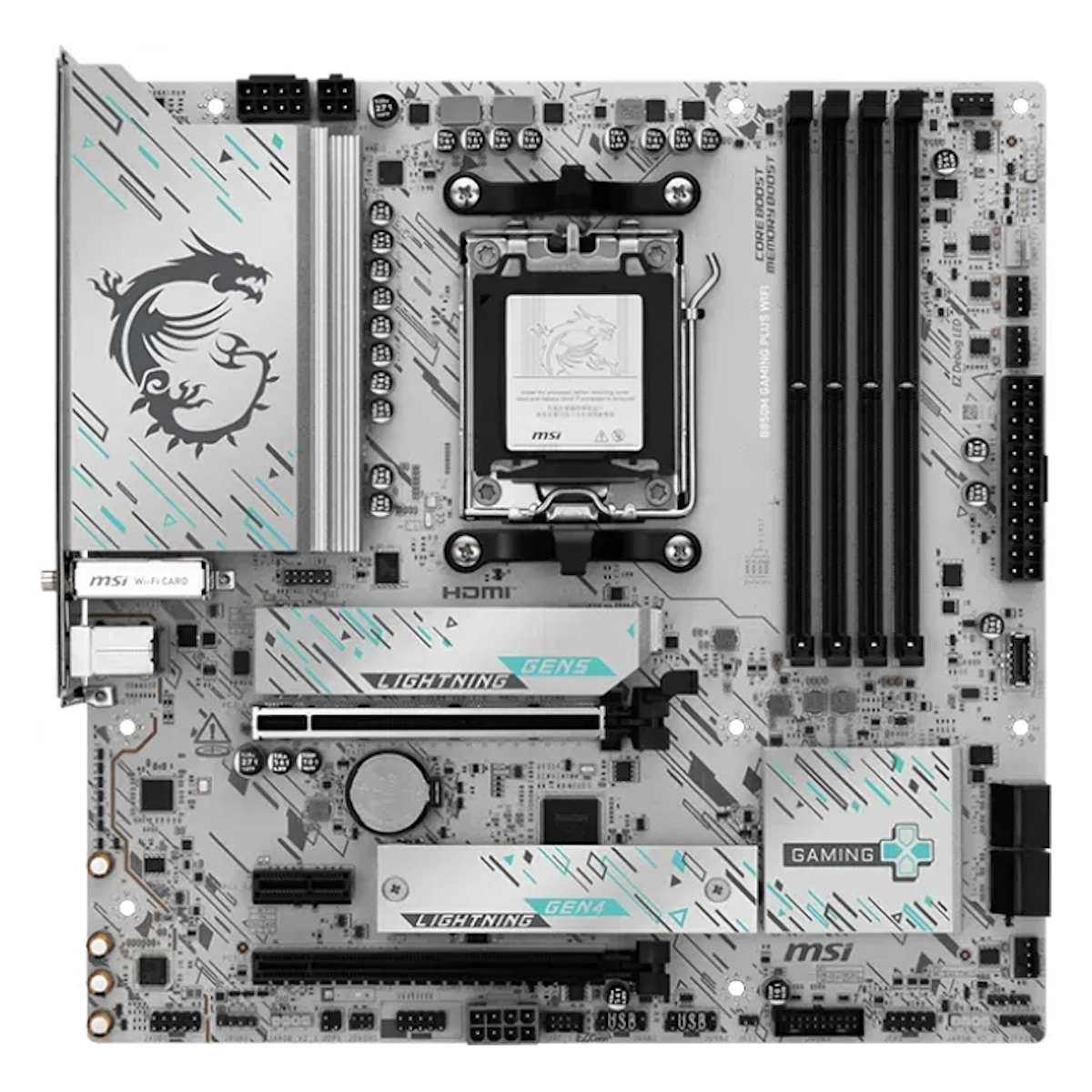 Bild von MSI B850M Gaming Plus WIFI Mainboard Sockel AM5