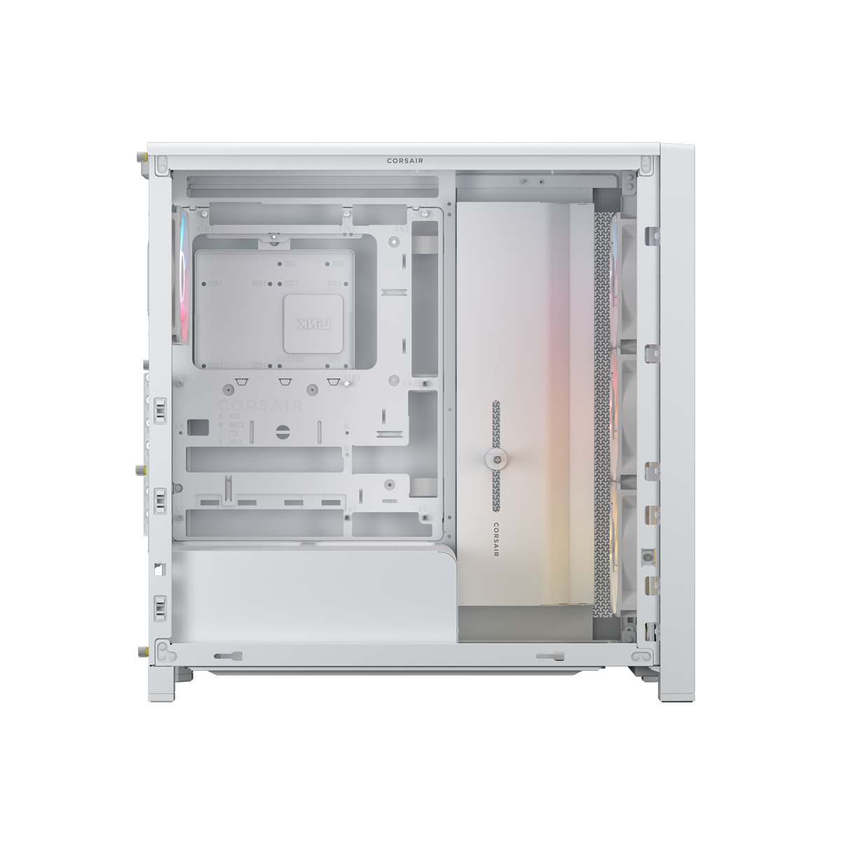 Bild von CORSAIR FRAME 4000D LCD RS ARGB White | PC-Gehäuse