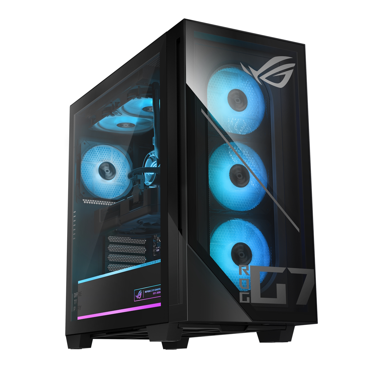 Bild von ASUS ROG G700 Gaming PC - Intel Core Ultra 7 265F, 32GB DDR5 RAM, 1TB M.2 PCIe SSD, GeForce RTX 5070 Ti (16GB GDDR7), Windows 11 Home