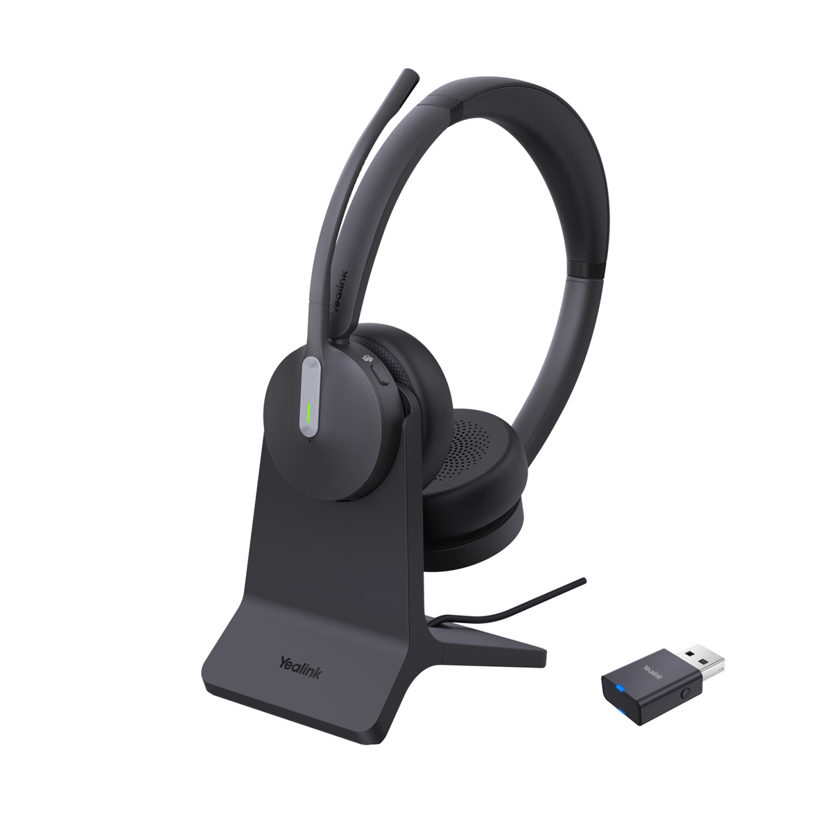 Bild von Yealink Headset WH64 Hybrid Dual Teams inkl. Ladeständer