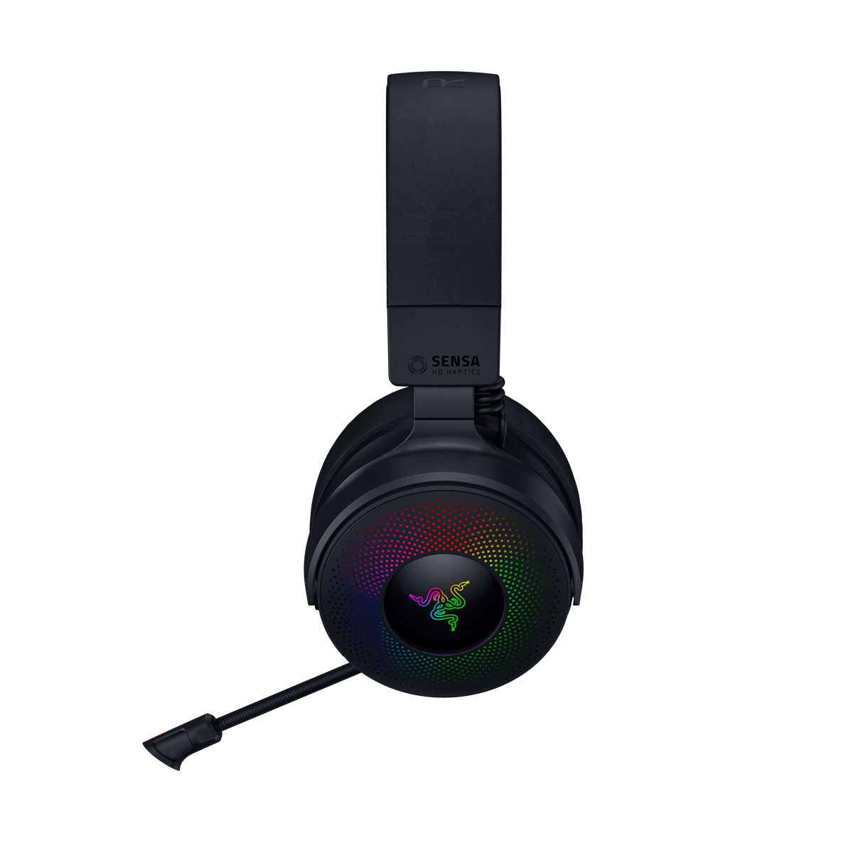 Bild von Razer Kraken V4 Pro B-Ware Kabelloses Gaming-Headset mit OLED Control Hub, Sensa HD-Haptik und THX Spatial Audio