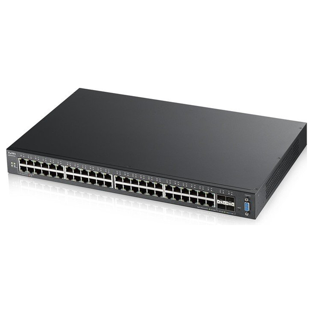 Bild von ZyXEL XGS2210-52, 48 port Gigabit L2 managed switch, 4x 10G