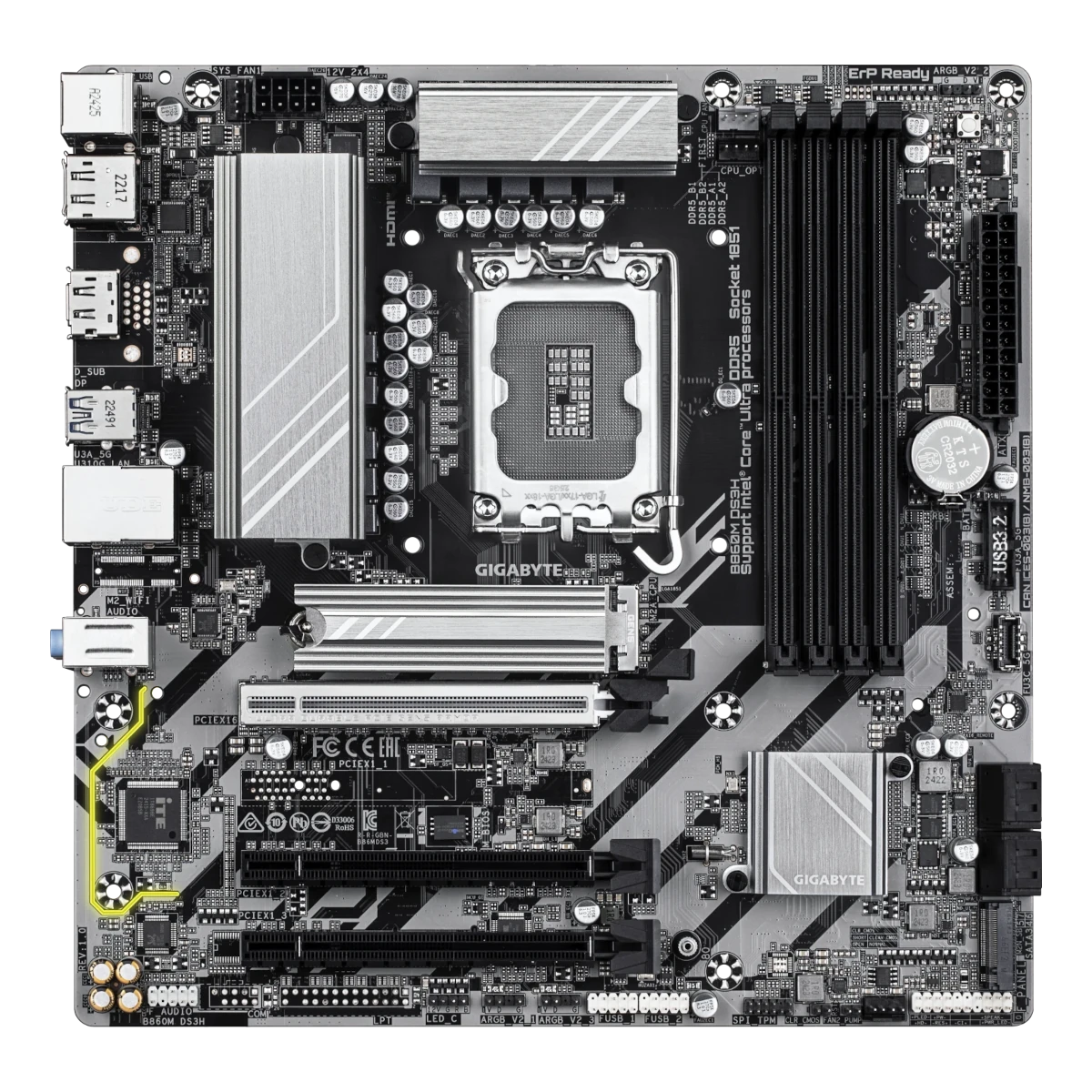 Bild von GIGABYTE B860M DS3H Mainboard Sockel AM5