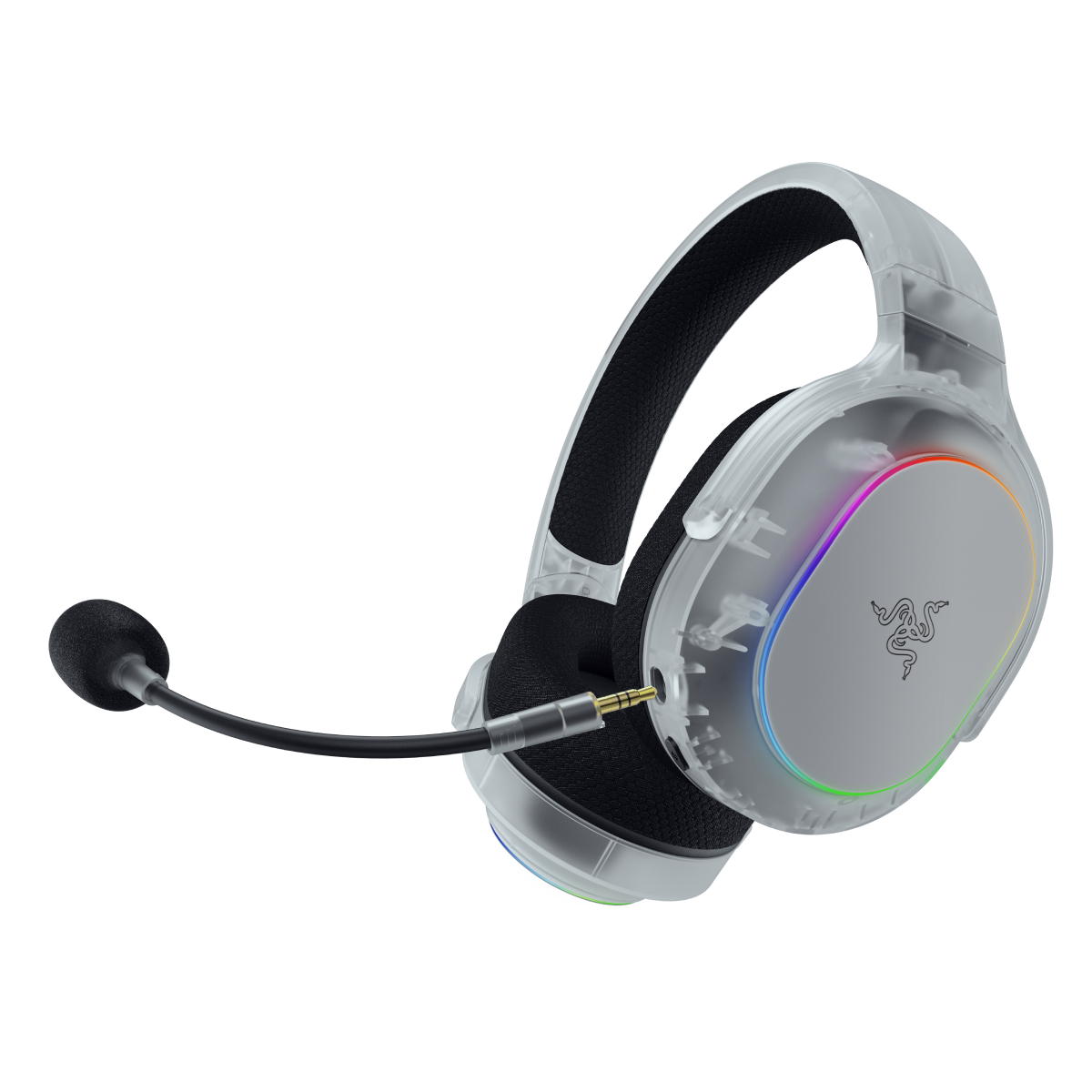 Bild von Razer Barracuda X Chroma Phantom White Edition kabelloses Multiplattform-Gaming-Headset mit 6 Zonen Chroma RGB, SmartSwitch Dual Wireless, 40 mm Treib