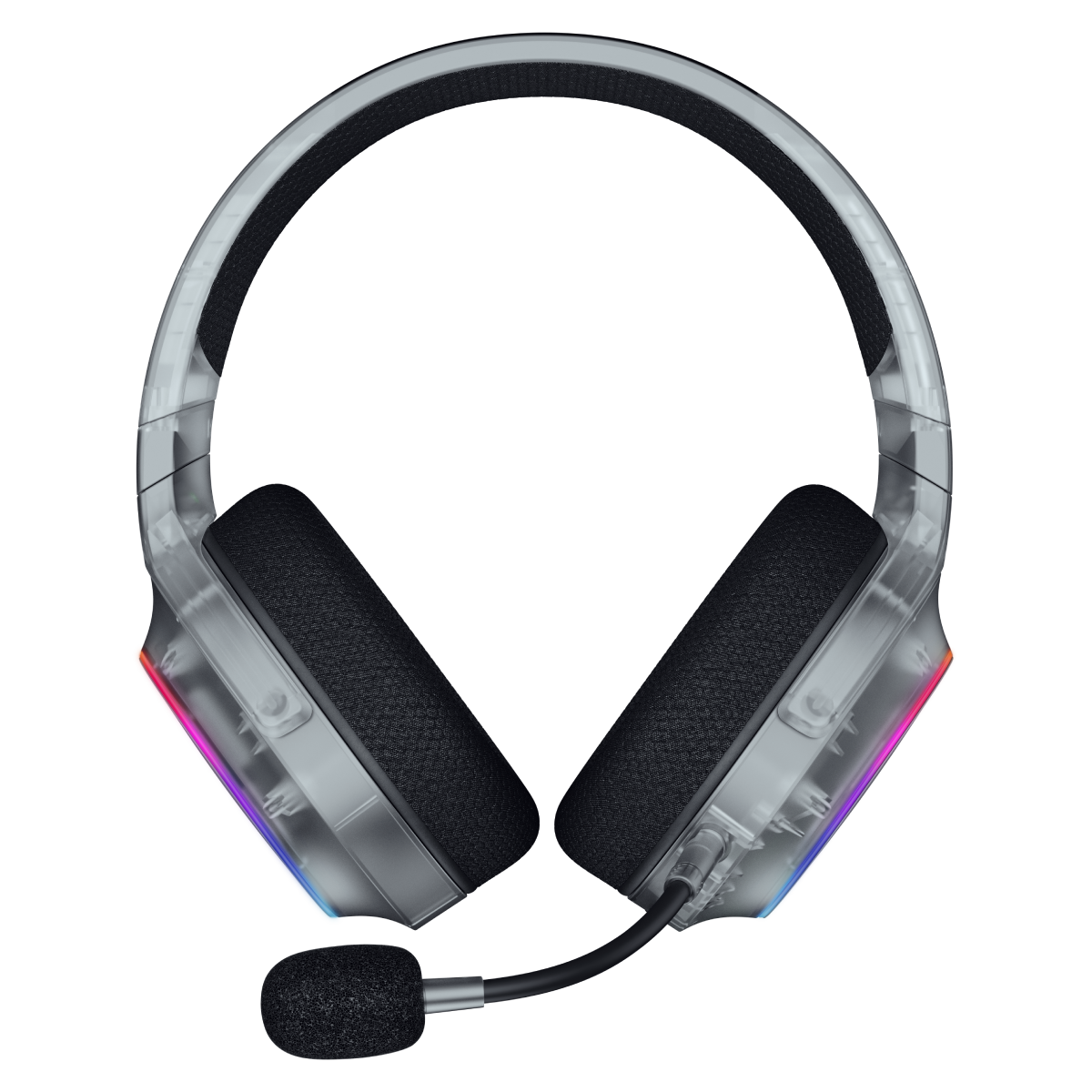 Bild von Razer Barracuda X Chroma Phantom White Edition kabelloses Multiplattform-Gaming-Headset mit 6 Zonen Chroma RGB, SmartSwitch Dual Wireless, 40 mm Treib