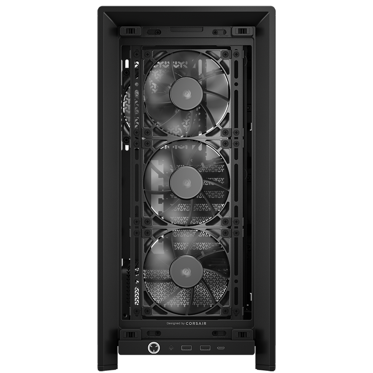 Bild von CORSAIR FRAME 4000D WOOD RS Black Walnut | PC-Gehäuse