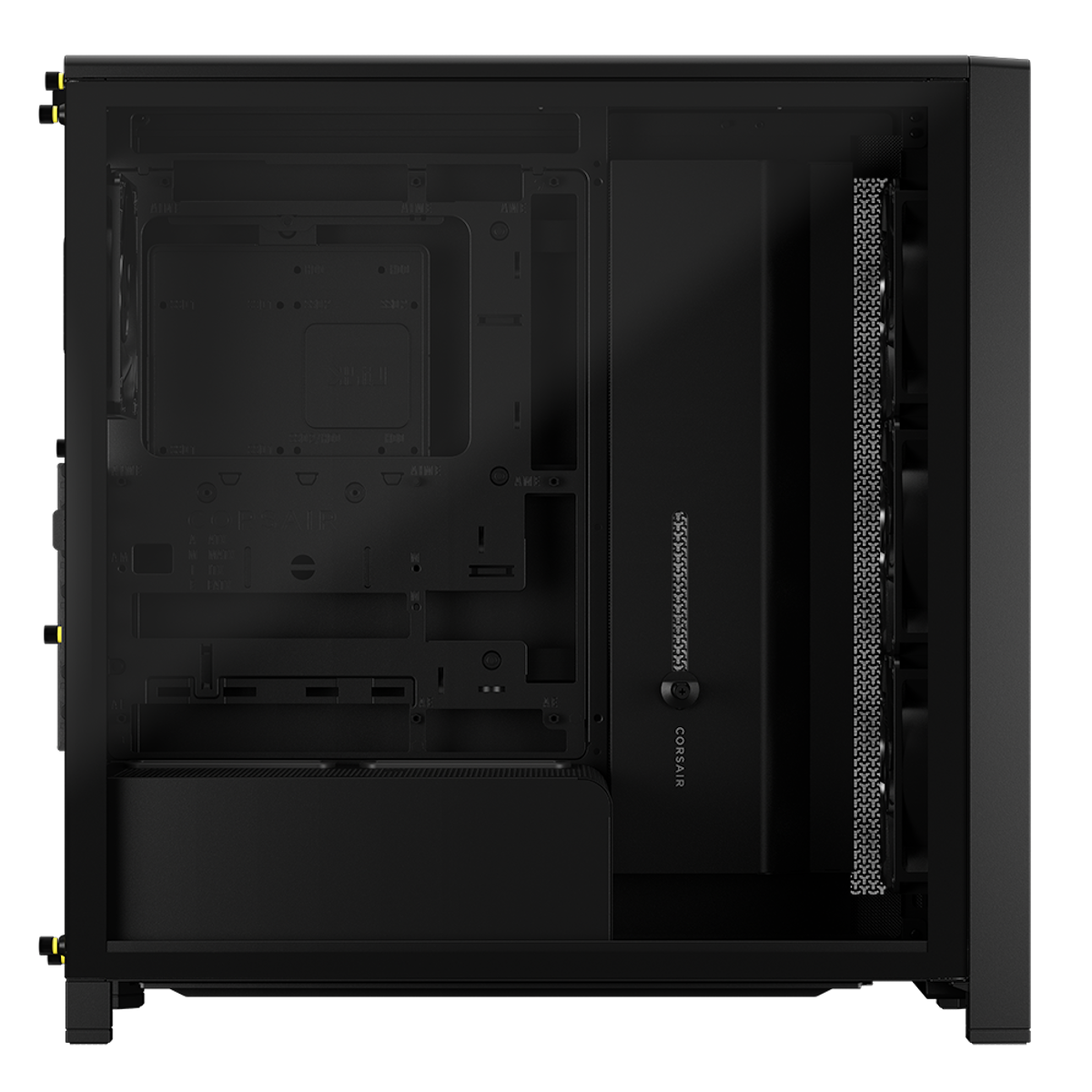 Bild von CORSAIR FRAME 4000D WOOD RS Black Walnut | PC-Gehäuse