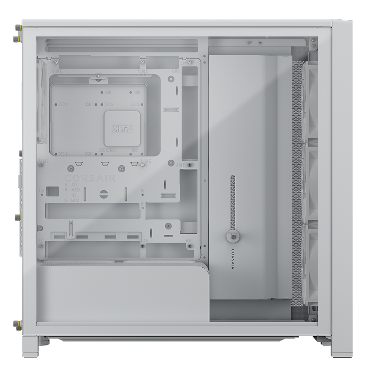 Bild von CORSAIR FRAME 4000D WOOD RS White Oak | PC-Gehäuse