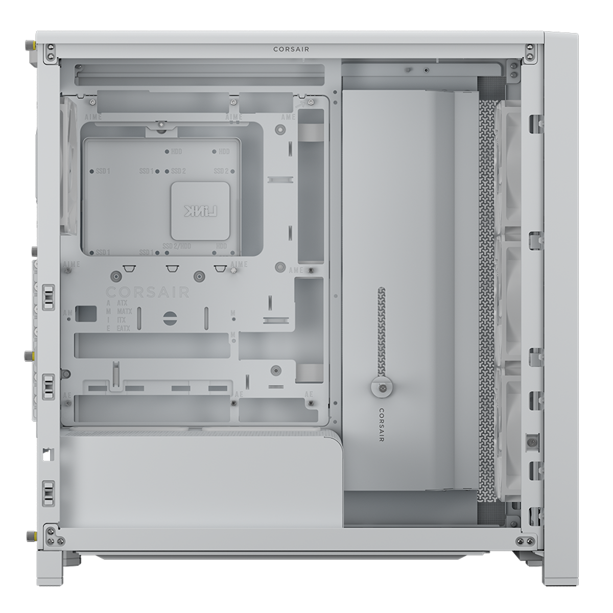 Bild von CORSAIR FRAME 4000D WOOD RS White Oak | PC-Gehäuse