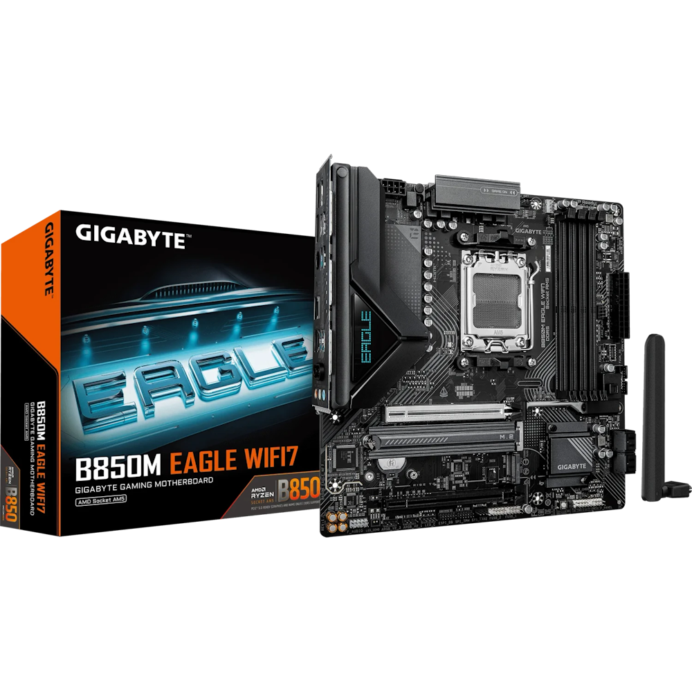 Bild von GIGABYTE B850M EAGLE WIFI7 Mainboard Sockel AM5