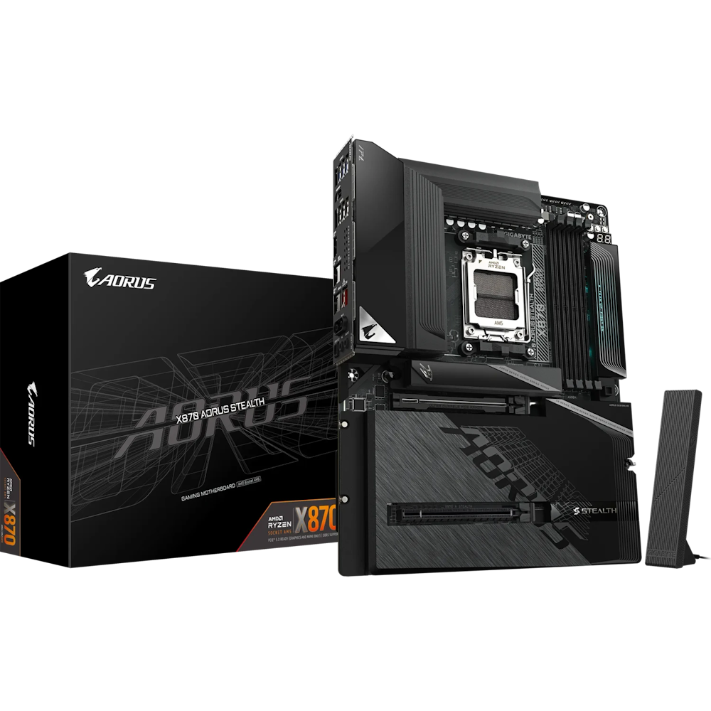 Bild von GIGABYTE X870 AORUS Stealth Mainboard Sockel AM5