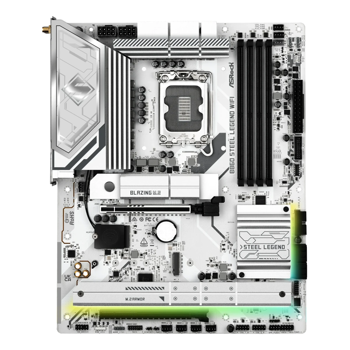 Bild von ASRock B860 Steel Legend WiFi Mainboard