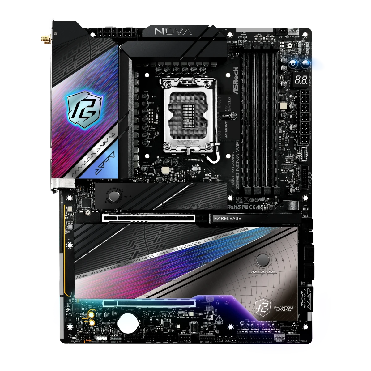 Bild von ASRock Phantom Gaming Z890 Nova WiFi Mainboard