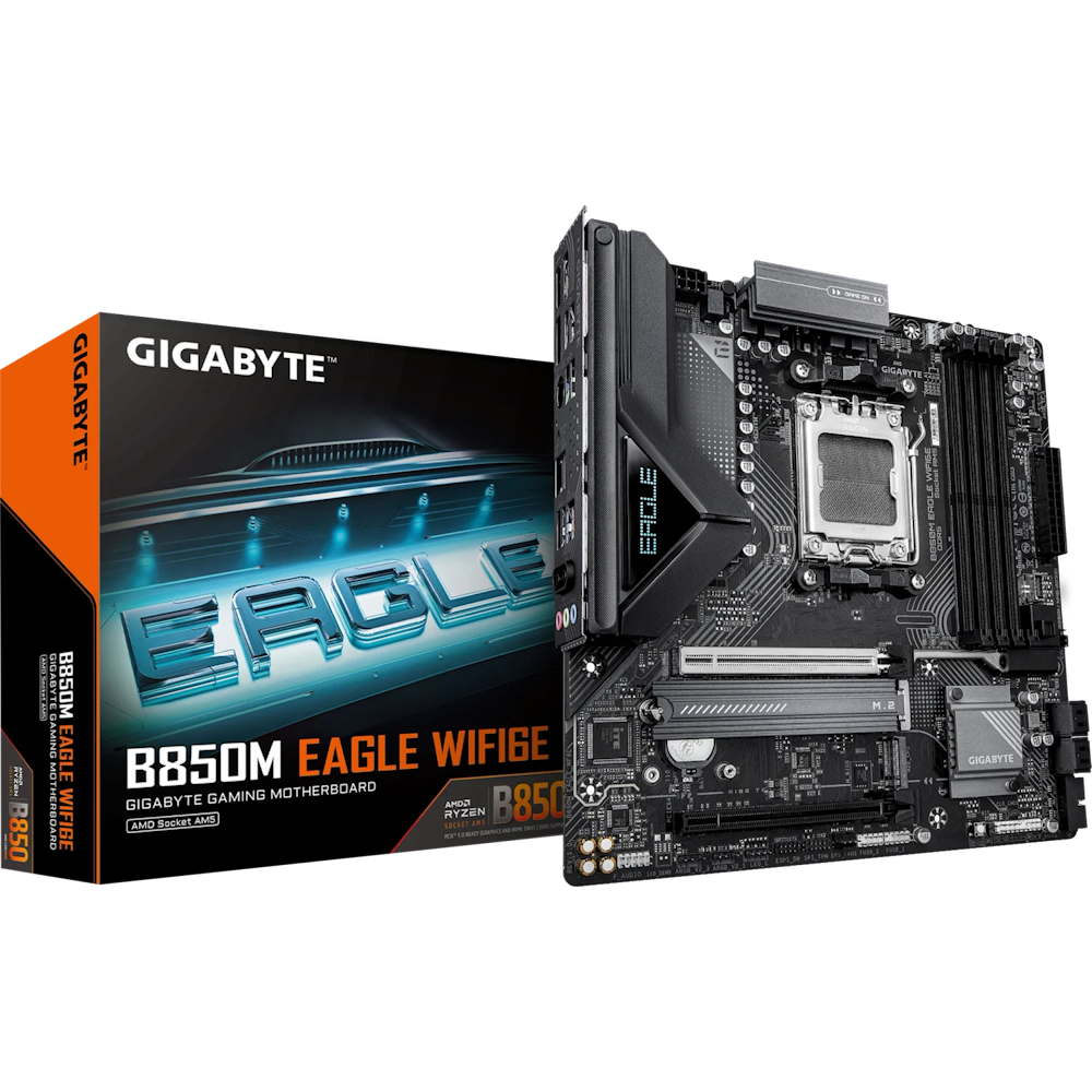 Bild von GIGABYTE B850M EAGLE WIFI6E Mainboard Sockel AM5