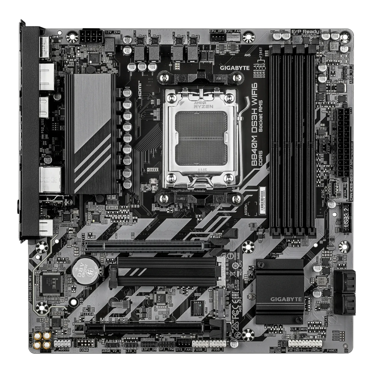 Bild von GIGABYTE B840M DS3H WIFI6 Mainboard