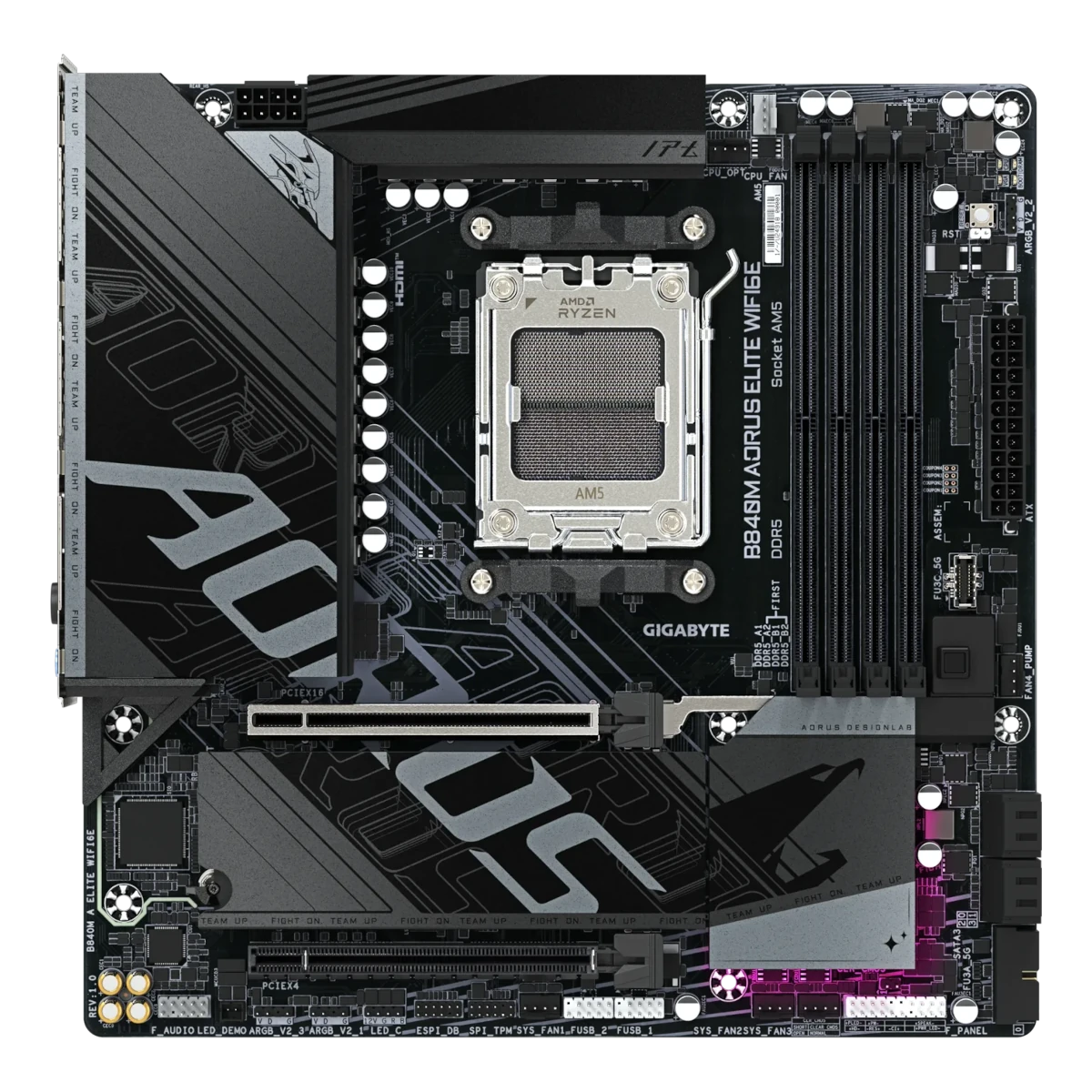 Bild von GIGABYTE B840M AORUS Elite WIFI6E Mainboard